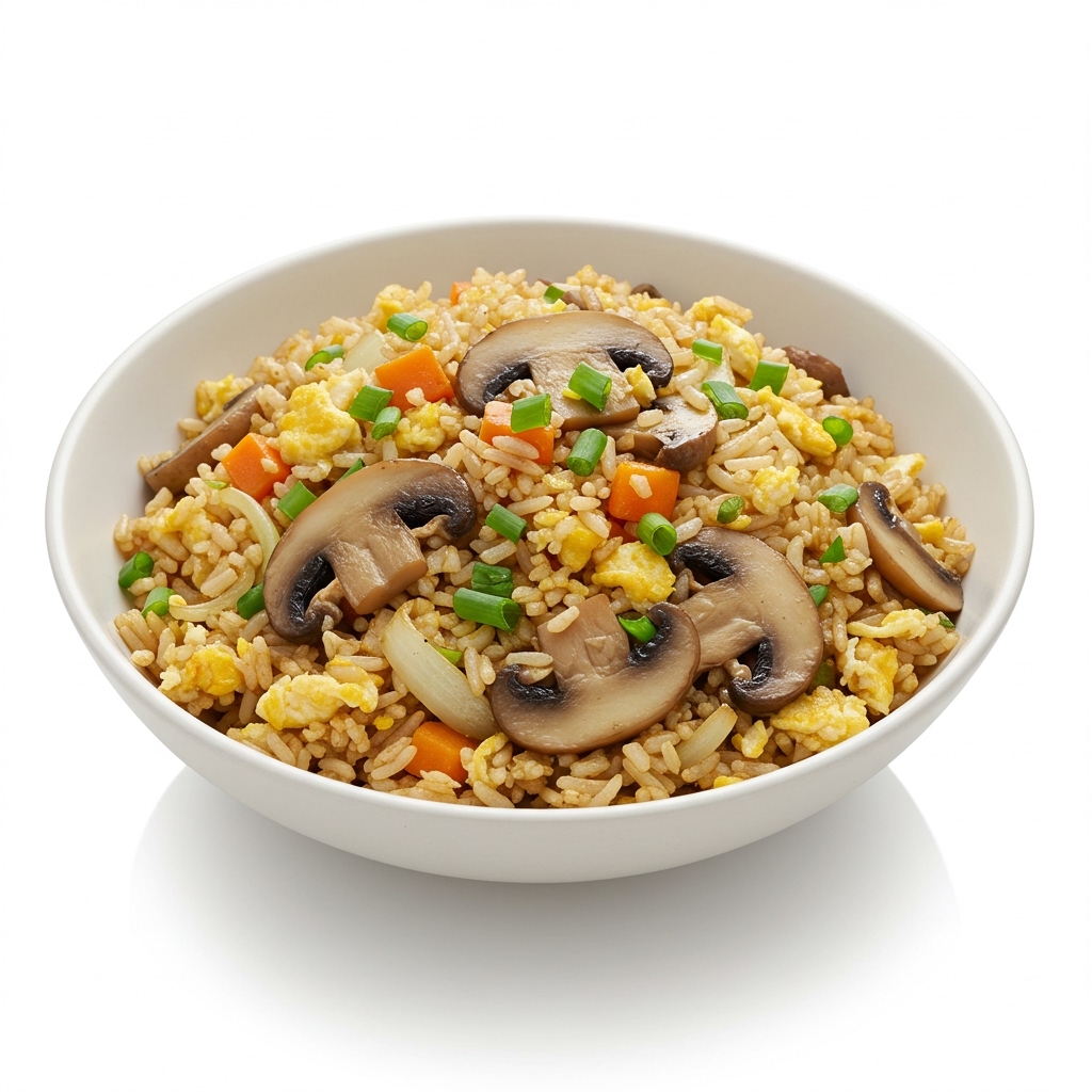 Veg Mushroom Fried Rice
