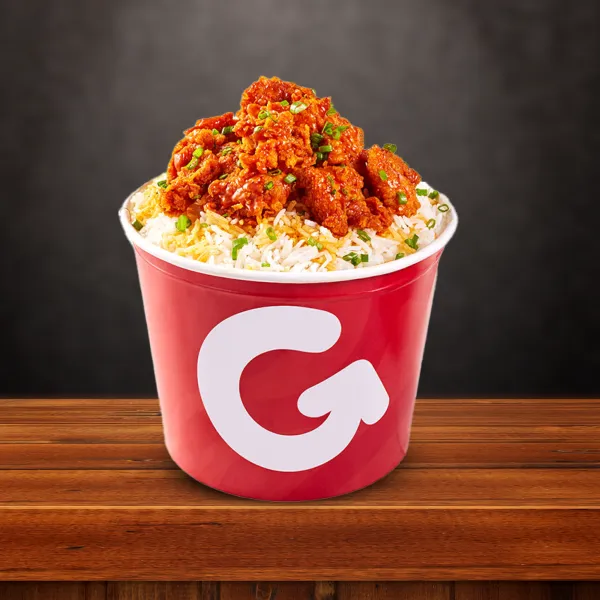 CHICKEN POPCORN RICE